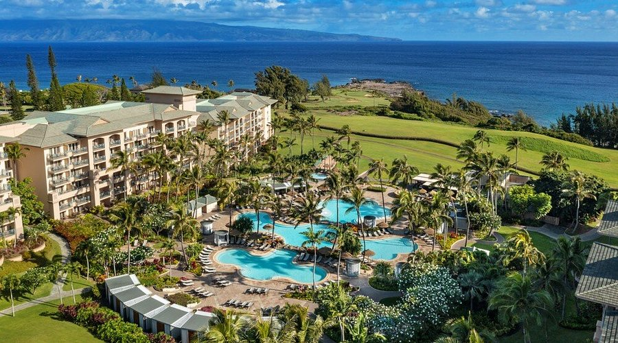 The Ritz-Carlton Maui, Kapalua luxury hotel in Maui, Hawaii, United States