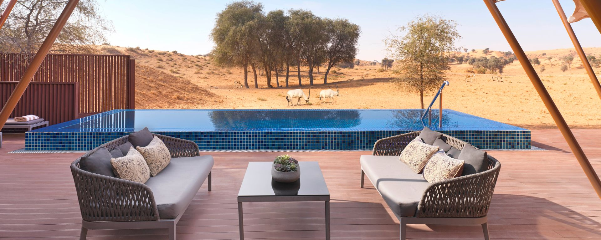 The Ritz-Carlton Dubai International Financial Centre luxury hotel in Dubai, United Arab Emirates