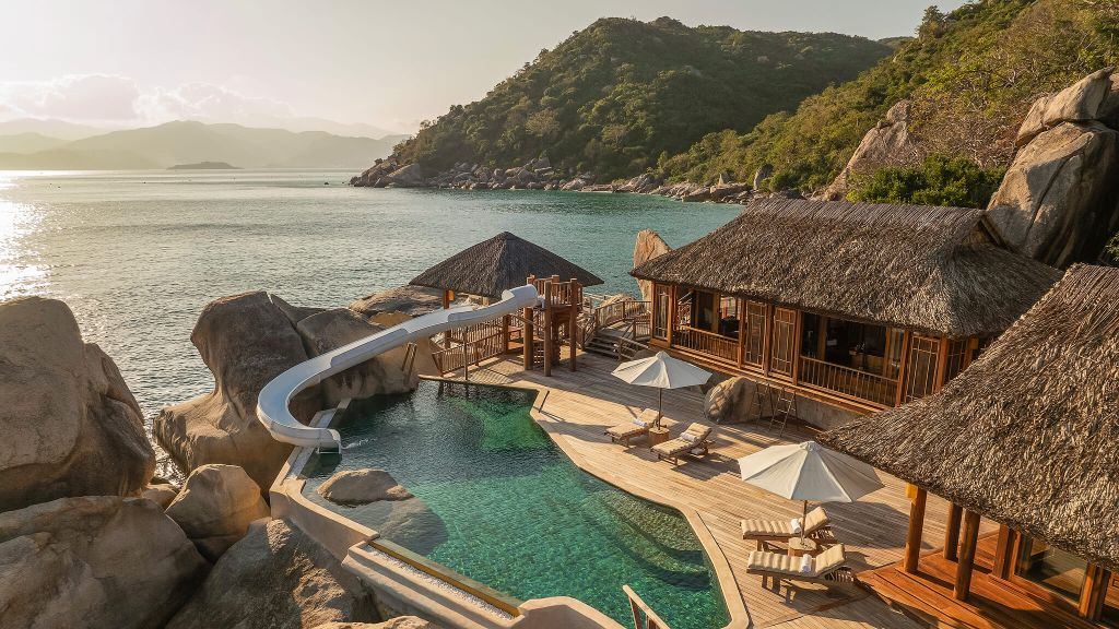 Six Senses Ninh Van Bay luxury hotel in Nha Trang, Vietnam